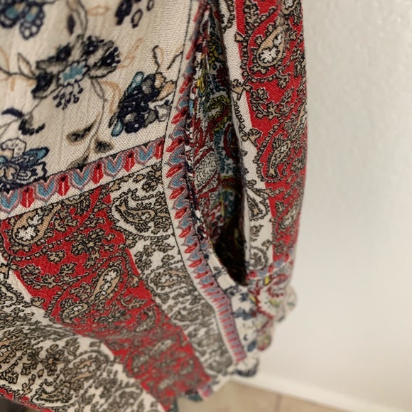 American Eagle Outfitters Patchwork Paisley Romper - Picture 6 of 8